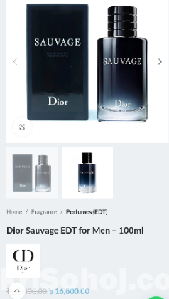 DIOR SAUVAGE EDT 100ML